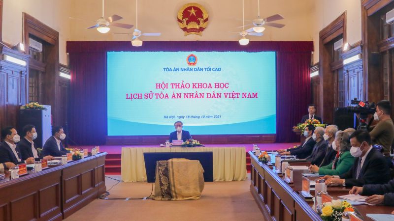 Hội thảo khoa học: Lịch sử Toà án nhân dân Việt Nam